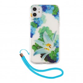 Protector Mobo Glam Lily Strap Azul IPhone ONE 11