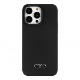 Funda Audi Silicon Negro IPhone 14 Pro Max
