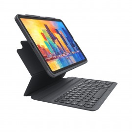 Teclado con Funda ZAGG Pro Keys Retroiluminado para iPad Air 10.9" (4a y 5a Gen) - Negro/Gris