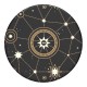 Sujetador Para Celular Popsockets Mapa Estelar Negro