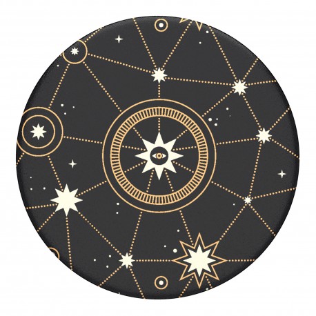 Sujetador Para Celular Popsockets Mapa Estelar Negro