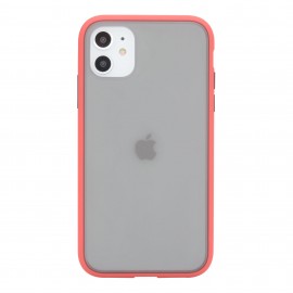 Funda Mobo Humo Iphone 11 Negro/Rojo