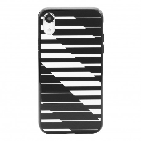 Funda Mobo Piano iPhone XR Negro