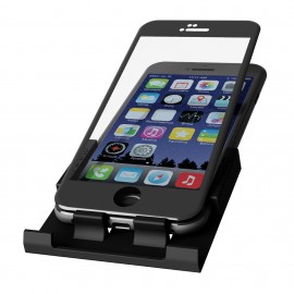 Mica Mobo Premium con Base de Instalacion iPhone SE/8/7/6 Transparente
