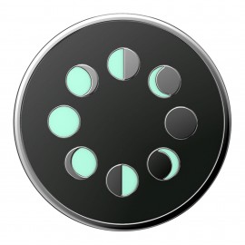 Sujetador Para Celular Popsockets Fase Lunar Negro