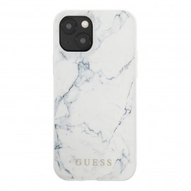 Funda Guess Marble Blanco iPhone 13