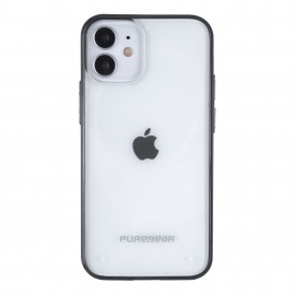 Funda Pure Gear Slim Shell iPhone 12 Pro/12 Trans/Negro