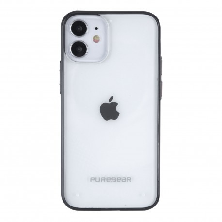 Funda Pure Gear Slim Shell iPhone 12 Pro/12 Trans/Negro