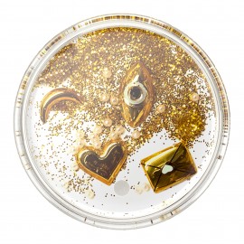 Sujetador Para Celular Popsockets Charms Tidepool Dorado