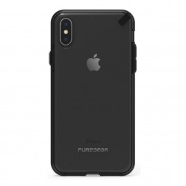 Funda Pure Gear Slim Shell iPhone Xs/X Transparente/Negro