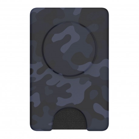 Cartera con Sujetador para Celular Popsockets Camo Azul