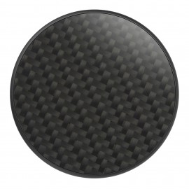 Sujetador Para Celular Popsockets Fibra Carbono Negro