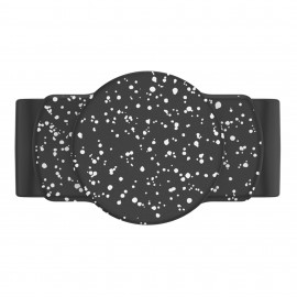 Sujetador Para Celular Popsockets Strech Negro/Plata