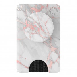Cartera Con Sujetador Para Celular Popsockets Marmol