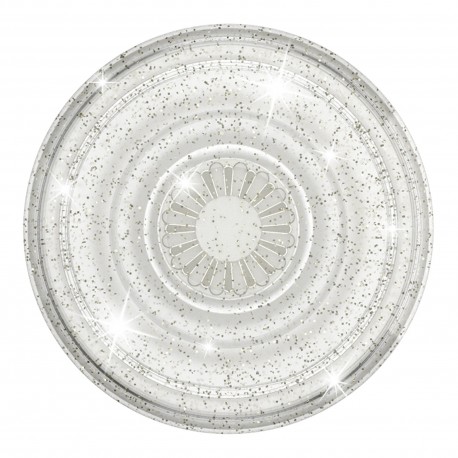 Sujetador Para Celular Popsockets Clear Glitter Transparente
