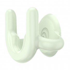 Portatelefono Popsockets Multisuperficies Glow Blanco