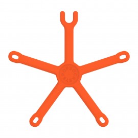 Sujetador Para Celular Popsockets Popmount 2 Flex Naranja