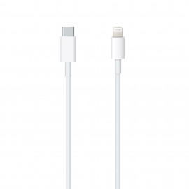 Cable Apple Lightning Blanco 2M Tipo C