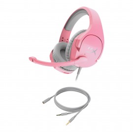 Audífonos Alámbricos Gaming Hyperx Rosas