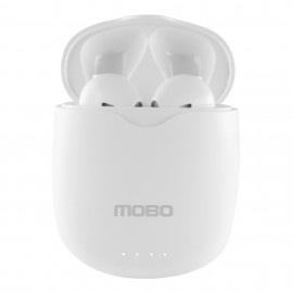 Audífonos Bluetooth Mobo Alpha Blanco
